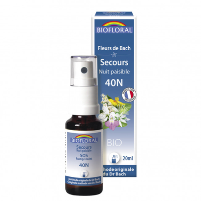 Image biofloral secours nuit paisible spray