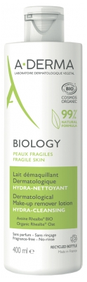 Image a-derma biology lait démaquillant 400ml