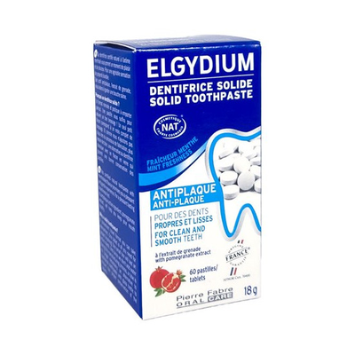 elgydium dentifrice solide anti plaque
