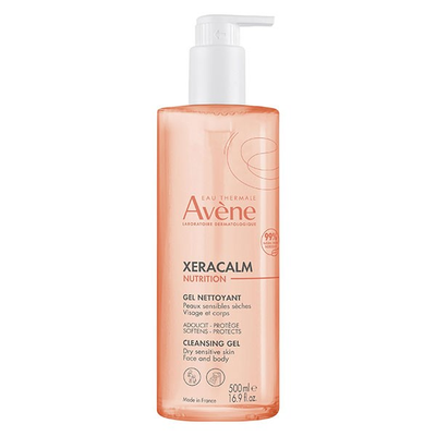 Image avene xeracalm gel nettoyant 500ml