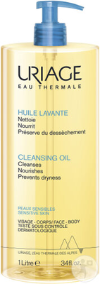 uriage huile lavante 1l