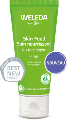 Weleda skin food soin nourissant texture légère