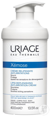 Image uriage xemose crème relipidante anti-irritations fl 400ml