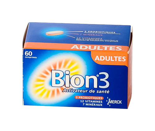 BION-3 ADULTE 60 COMPRIMÉS